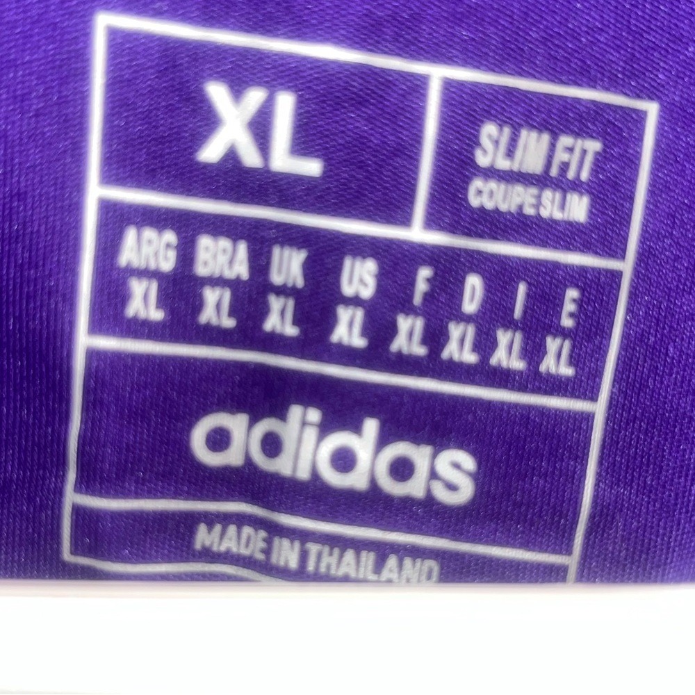adidas Charlotte FC Authentic Purple Soccer Jersey Men’s Size slim fit #4 Beto - Picture 3 of 3